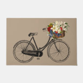 ウェルカムドアマットタウペバイシ自転車 ドアマット (正面)