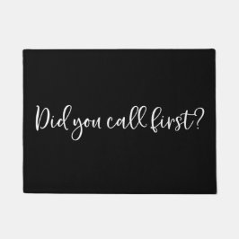 ウェルカムドアマット最初に電話した？ ドアマット