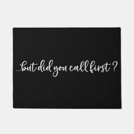 ウェルカムドアマット…最初に電話した？ ドアマット