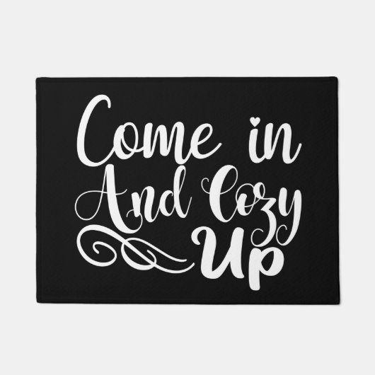 ウェルカムドアマ来ットインと居心地の良いアップ ドアマット (正面)