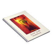 ウェルカムドアリーススノーウィークリスマスノートブック ノートブック (右側)