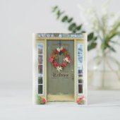 ウェルカムドア新しいホームが移動したはがき 案内ポストカード (スタンド正面)