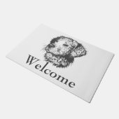 ウェルカムドッグ ドアマット (アングル)