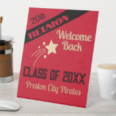 ウェルカムバッククラスメート懇親会 台座サイン (インサイチュ)