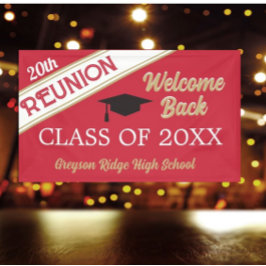 ウェルカムバッククラス懇親会バナー 横断幕