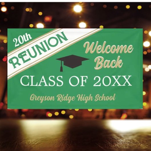 ウェルカムバッククラス懇親会バナー 横断幕