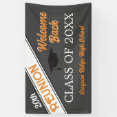 ウェルカムバッククラス懇親会バナー 横断幕 (縦)