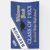 ウェルカムバッククラス懇親会バナー 横断幕 (縦)