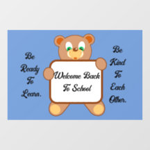 ウェルカムバックベアウィンドウにしがみつく