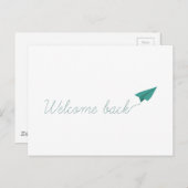 ウェルカムバック ポストカード (正面/裏面)