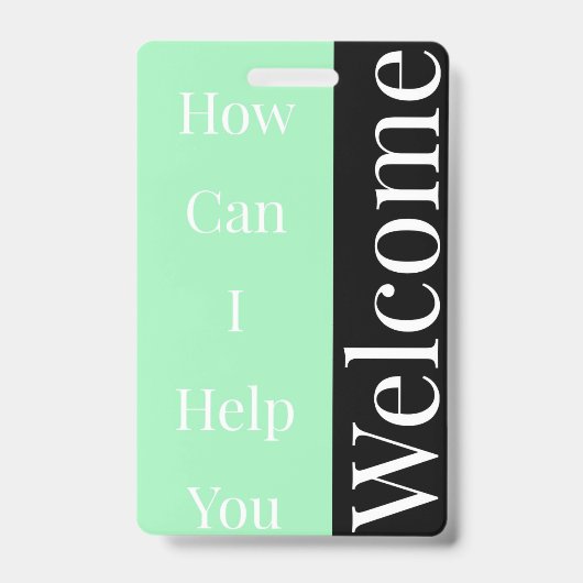 ウェルカムバッジ バッジ (正面)