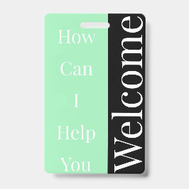 ウェルカムバッジ バッジ