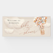 ウェルカムバナーベビーシャワー 横断幕 (横)