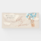 ウェルカムバナーベビーシャワー 横断幕 (横)