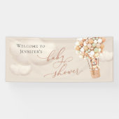 ウェルカムバナーベビーシャワー 横断幕 (横)