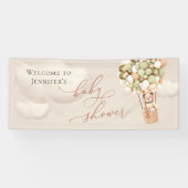 ウェルカムバナーベビーシャワー 横断幕 (横)