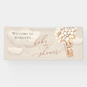 ウェルカムバナーベビーシャワー 横断幕 (横)