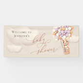 ウェルカムバナーベビーシャワー 横断幕 (横)