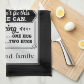 ウェルカムパパガレージフレンズ&ファミリー キッチンタオル (四つ折り)