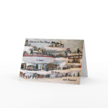 ウェルカムビレッジクリスマスカード