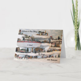 ウェルカムビレッジクリスマスカード シーズンカード