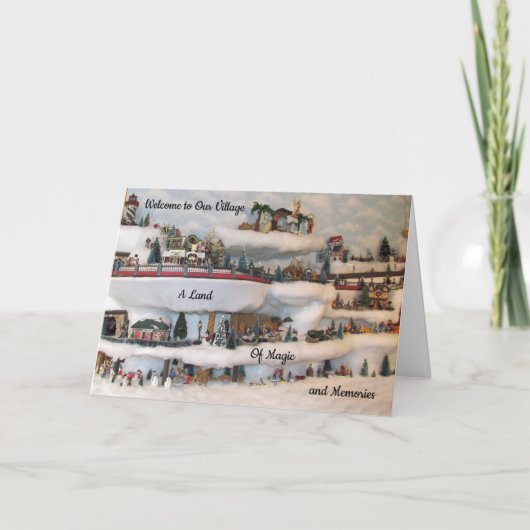 ウェルカムビレッジクリスマスカード シーズンカード (正面)