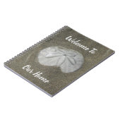 ウェルカムビーチハウスレンタルサンドドルフォトゲスト ノートブック (左側)