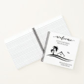 ウェルカムビーチハウスSTRレンタルゲストブック ノートブック (内部)