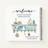 ウェルカムビーチハウスSTRレンタルコスタル ノートブック (裏面)