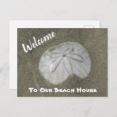 ウェルカムビーチホームサンドドルフォトハウスゲスト ポストカード (正面/裏面)