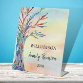 ウェルカムファミリーツリーファミリー懇親会 台座サイン