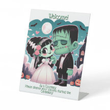 ウェルカムフランケンシュタインと花嫁サイン