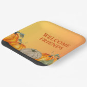 ウェルカムフレンズパンプキンス紅葉 ペーパープレート (傾斜あり)