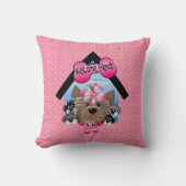 ウェルカムフレンドズアメリカンMoJo枕 クッション (正面)