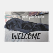 ウェルカムフロアマット – 写真 ドアマット (正面)