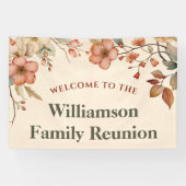 ウェルカムフローラエレガントファミリー懇親会 横断幕 (横)