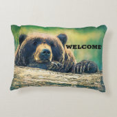 ウェルカムベア装飾用クッション アクセントクッション (裏面)