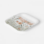 ウェルカムベビーカントリーファームフローラ紙プレート ペーパープレート (傾斜あり)