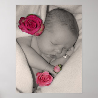 ウェルカムベビーガール ポスター