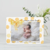 ウェルカムベビーガール 案内状 (スタンド正面)