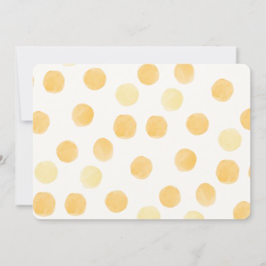 ウェルカムベビーガール 案内状 (裏面)