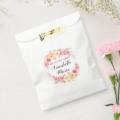 ウェルカムベビーシャビーシック素朴フローラベビーシャワー フェイバーバッグ (封をした状態)