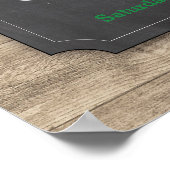 ウェルカムベビーシャワーサインポスターゴルフ ポスター (角)