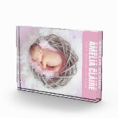 ウェルカムベビーピンク フォトブロック (右)