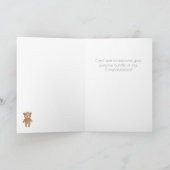 ウェルカムベビーベアーボホオフィッシュカード カード (内部)