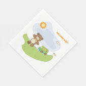 ウェルカムベビーベア スタンダードランチョンナプキン (角)