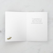 ウェルカムベビーボホーおめでとうカード カード (内部)