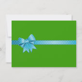 ウェルカムベビー 招待状 (裏面)