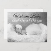 ウェルカムベビー 案内ポストカード (正面/裏面)