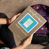 ウェルカムホリデーバケーションホームゲストブックジャーナル ノートブック